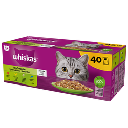 Whiskas Mix Smaków w galaretce 40x85g