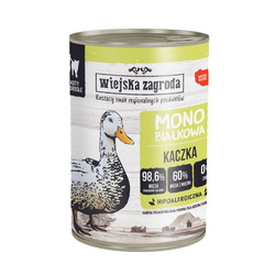 Wiejska Zagroda Adult Mono z kaczką 400g