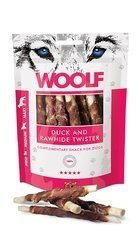 Woolf Duck and Rawhide Twister 100g