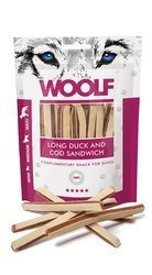 Woolf Soft Duck and Cod Sandwich Long 100g