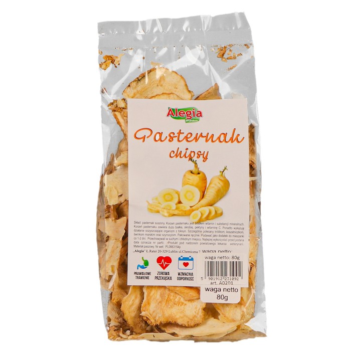 Alegia Chipsy pasternaku 80g