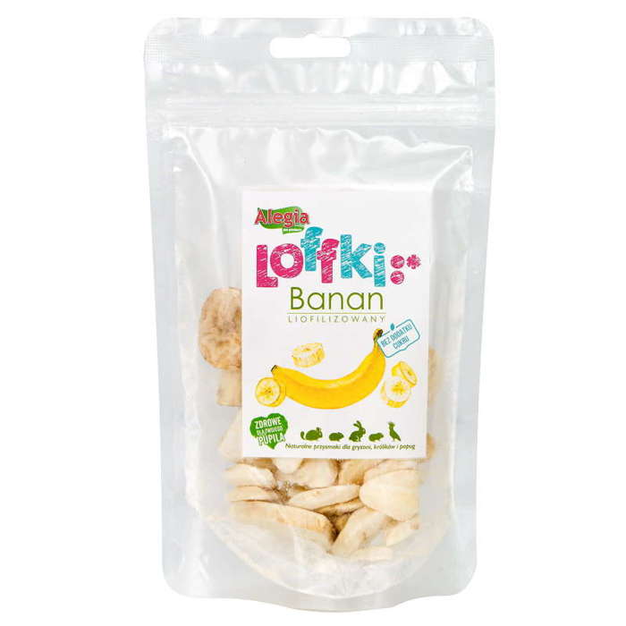 Alegia Loffki - banan liofilizowany 30g