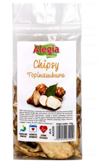 Alegia chipsy z topinamburu 70g