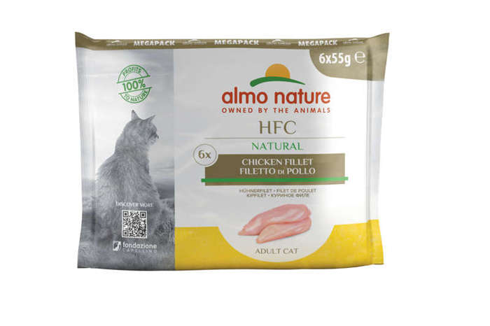 Almo Nature HFC Natural Valuepack fillet z kurczaka 6x55g