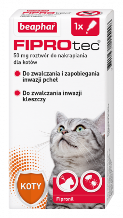 BEAPHAR FIPROTEC CAT 0,5ML 1szt.