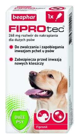 BEAPHAR FIPROTEC DOG L 2,68ML 1szt.