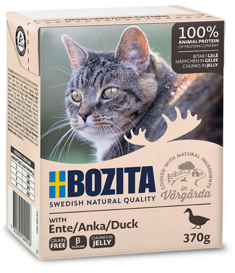 Bozita Feline Kaczka w Galarecie 370g