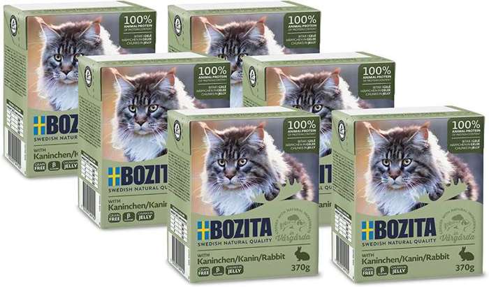 Bozita Feline Królik w Galaretce 6x370g