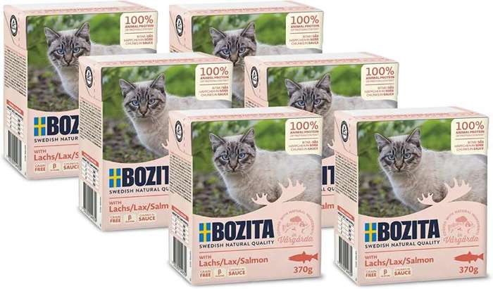 Bozita Feline Łosoś w Sosie 6x370g