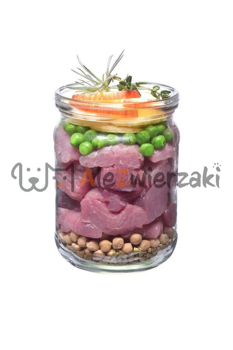 Brit Fresh indyk z groszkiem 6x400g