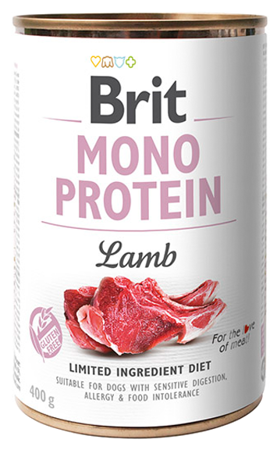 Brit Mono Protein z jagnięciną 400g