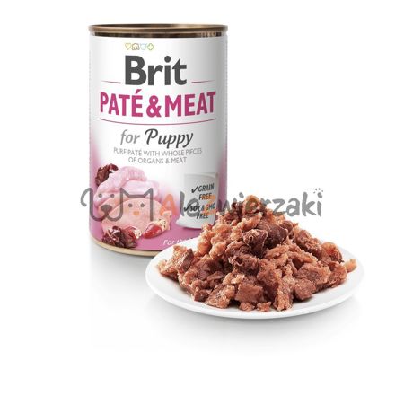 Brit Pate&Meat 6x800g Puppy Szczeniak