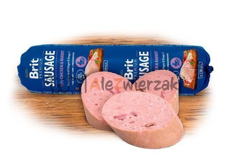 Brit Premium Sausage jagnięcina z kurczakiem 6x800g