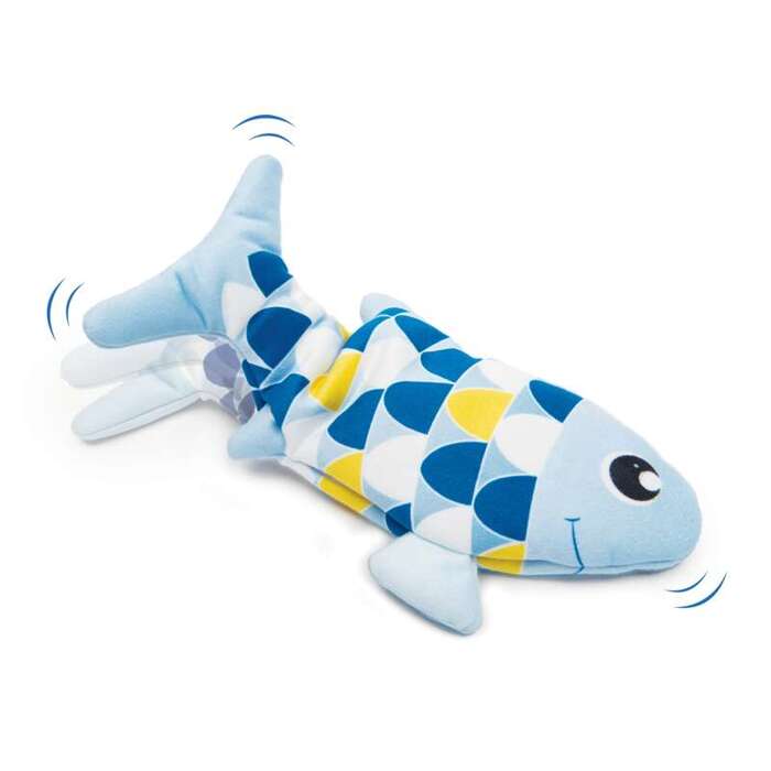 Catit zabawka Groovy Fish z kocimiętką niebieska 25 cm