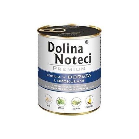 Dolina Noteci Premium Bogata w Dorsza z Brokułami 6x800g