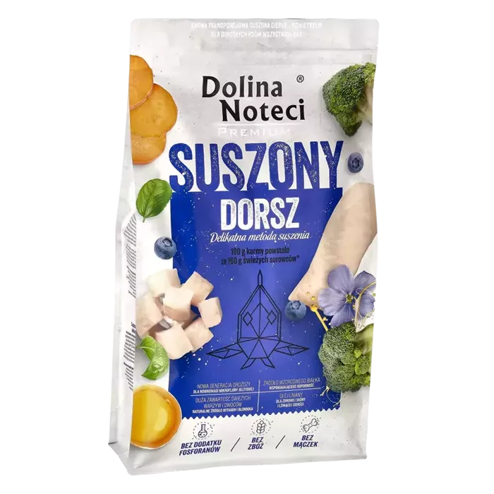 Dolina Noteci Premium z dorszem 9kg