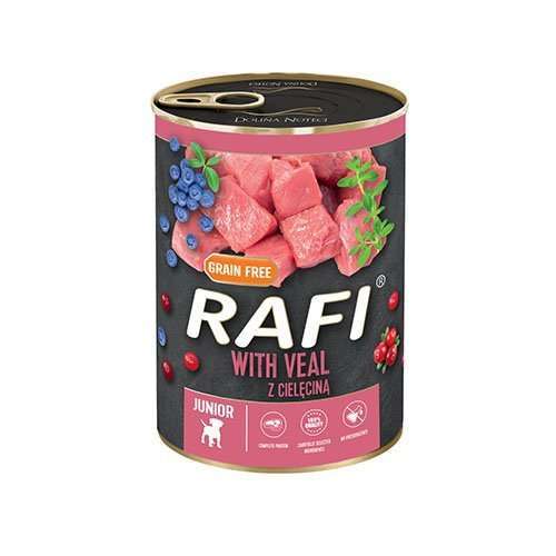 Dolina Noteci Rafi Junior z cielęciną 12x400g