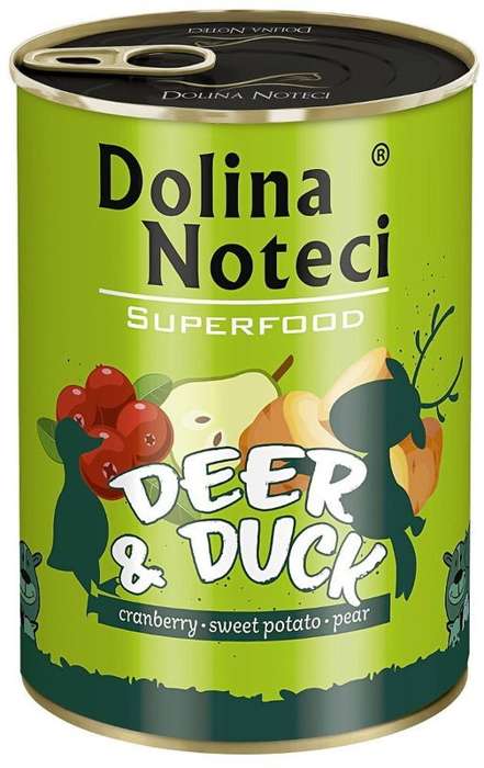 Dolina Noteci SuperFood 400g Jeleń i Kaczka