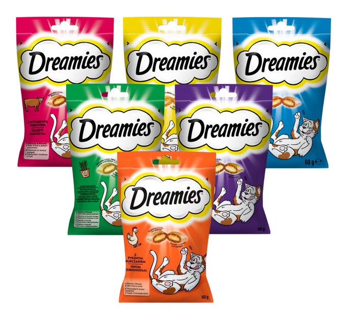 Dreamies Mix Smaków 6x60g