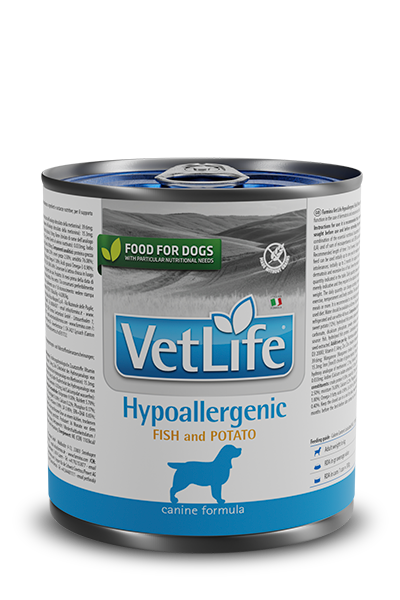 Farmina Vet Life Pies HYPOALLERGENIC Ryby i Ziemniaki 300g