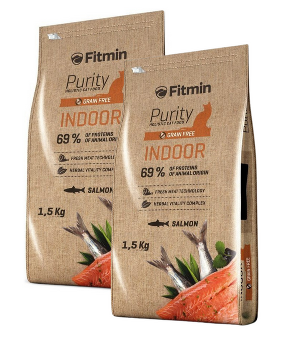 Fitmin Cat Purity Indoor 2x1,5kg