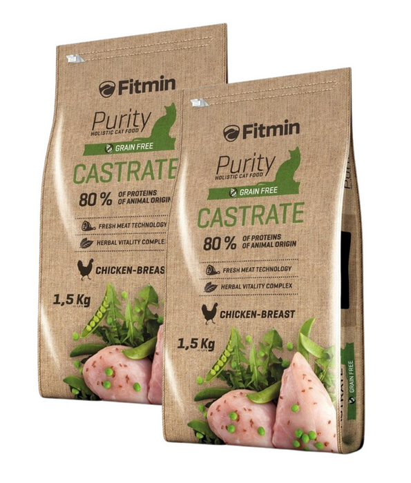 Fitmin cat Purity Castrate 2x1,5kg