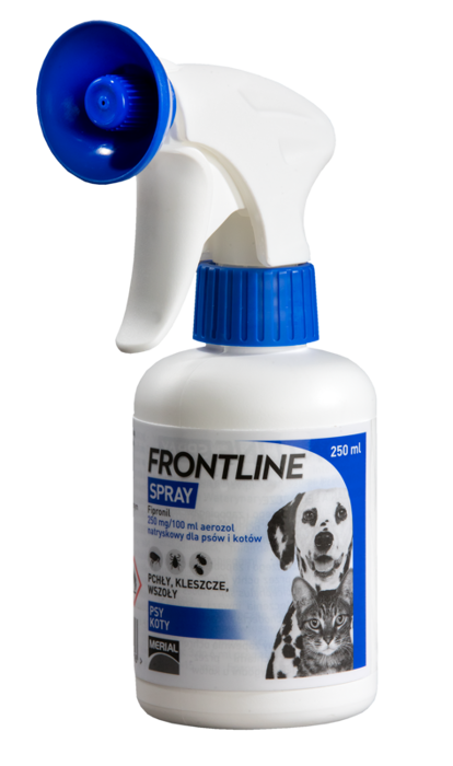 Frontline Spray przeciw pasożytom 250ml