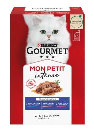 Gourmet Mon Petit rybne fileciki w sosie 6x50g 