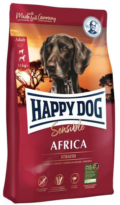 Happy Dog Sensible Africa ze strusiem 4kg