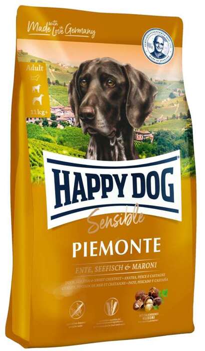 Happy Dog Sensible Piemonte z kaczką i rybą 1kg