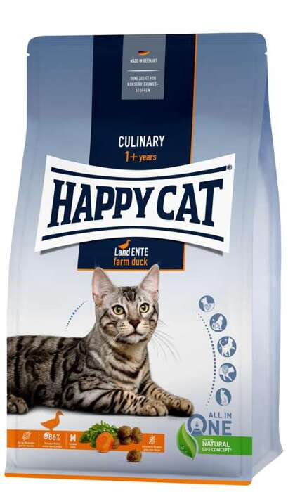 HappyCat Culinary Adult z kaczką 1,3kg