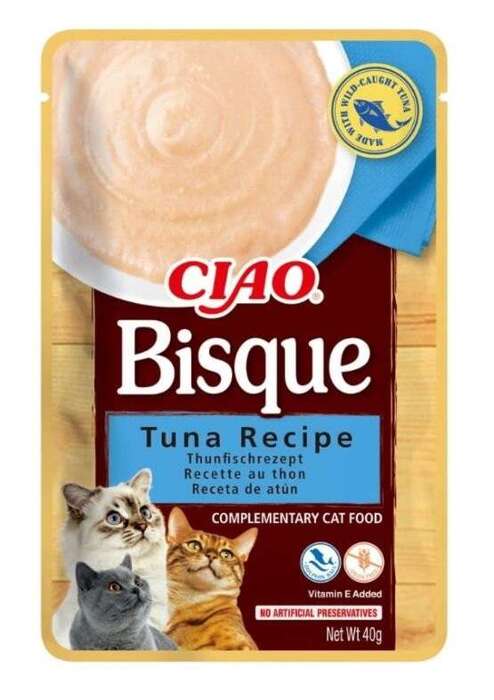 Inaba Cat Ciao Bisque tuńczyk 40g