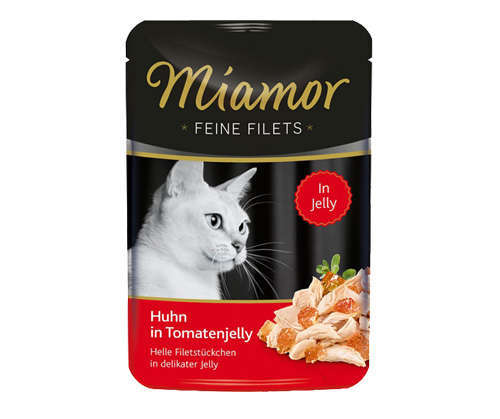 MIAMOR Filet kurczak i pomidory w galaretce 100g