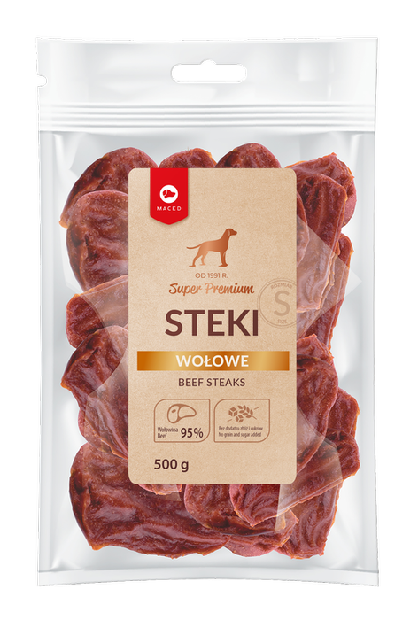 Maced steki wołowe 500g