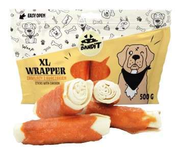 Mr. Bandit Wrapper XL zawijas z kurczakiem 500g