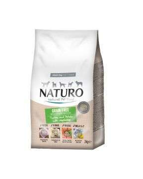 Naturo Adult Grain Free indyk z ziemniakami i warzywami 2kg