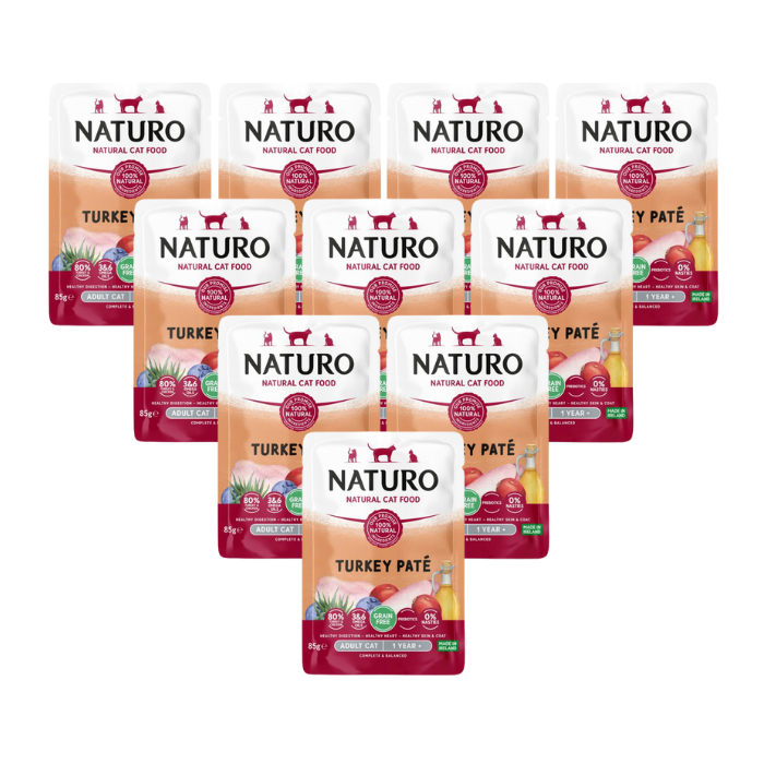 Naturo Grain Free Paté Indyk 12x85g