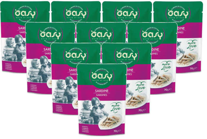 OASY More Love Sardynki 12x70g