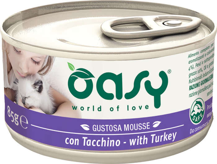 OASY Mousse Adult Indyk 85g