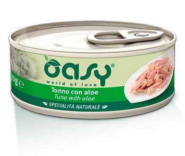 OASY Natural Adult Tuńczyk z aloesem 6x150g