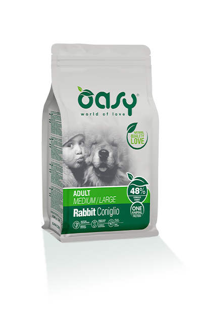 Oasy Adult M/L Królik 2,5kg