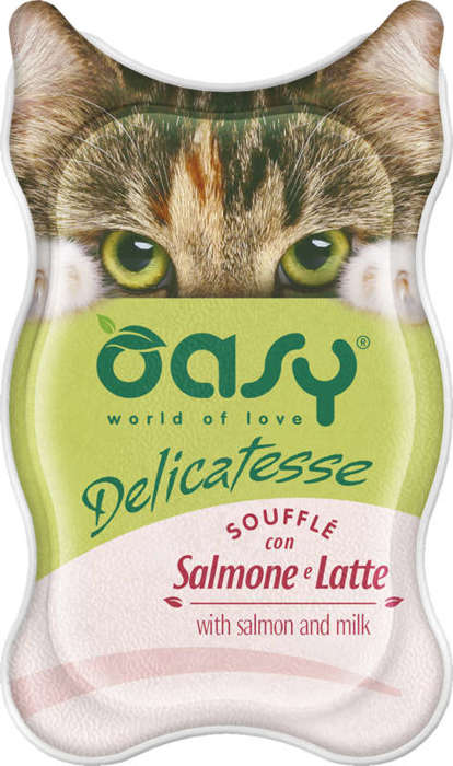 Oasy Delicatesse Souffle Łosoś i mleko 85g