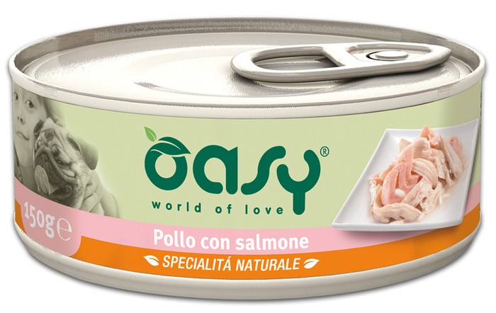 Oasy Kurczak z łososiem 150g