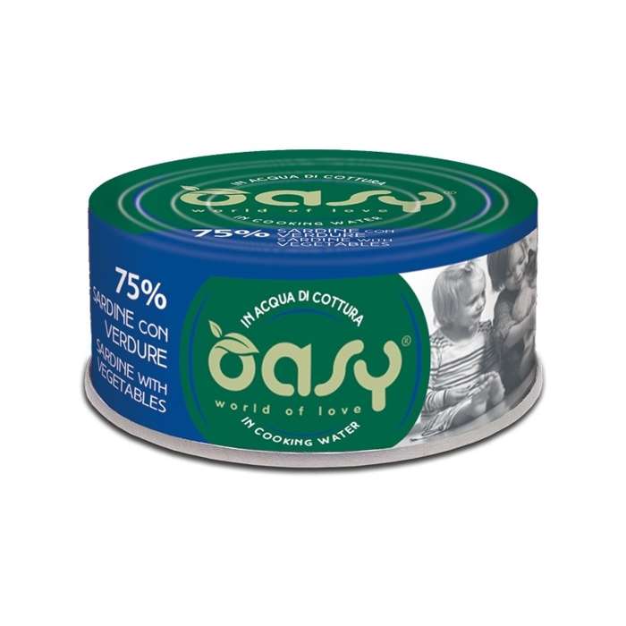 Oasy More Love Sardynki z warzywami 70g