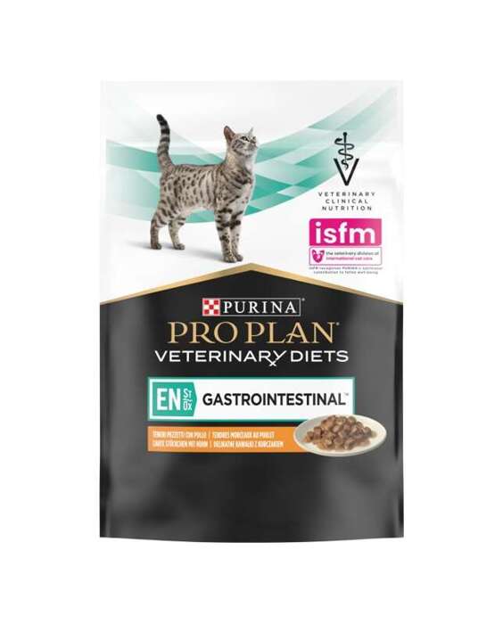 PURINA ProPlan Veterinary Diets Feline EN Gastrointestinal z Kurczakiem 85g