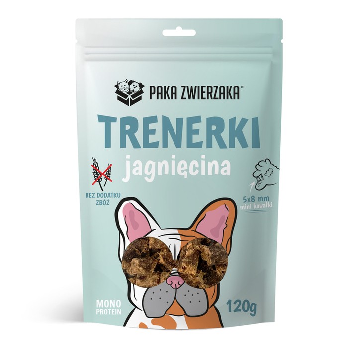 Paka Zwierzaka Trenerki jagnięcina 120g