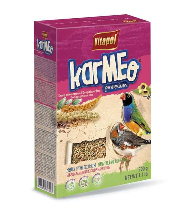 Pokarm dla zeberki Vitapol Karmeo 500g