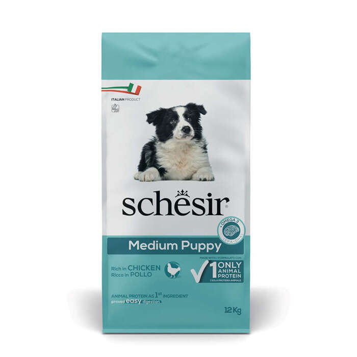 Schesir Suchy Pies Puppy Kurczak 12kg