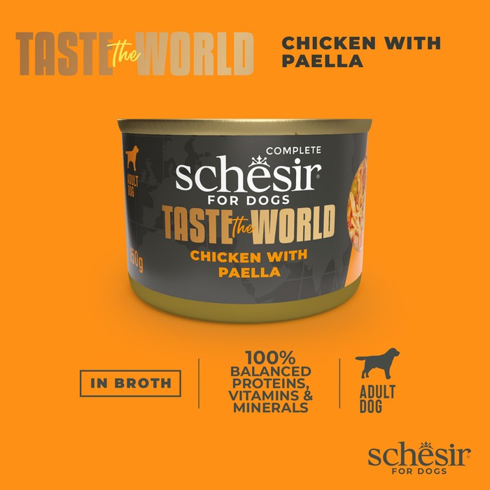 Schesir Taste The World Filety Kurczak Z Paella 150g