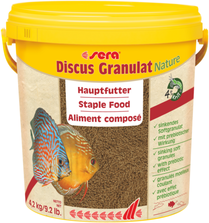 Sera Discus Granules Nature 4,2 kg/10L granulat pokarm dla pielęgnic